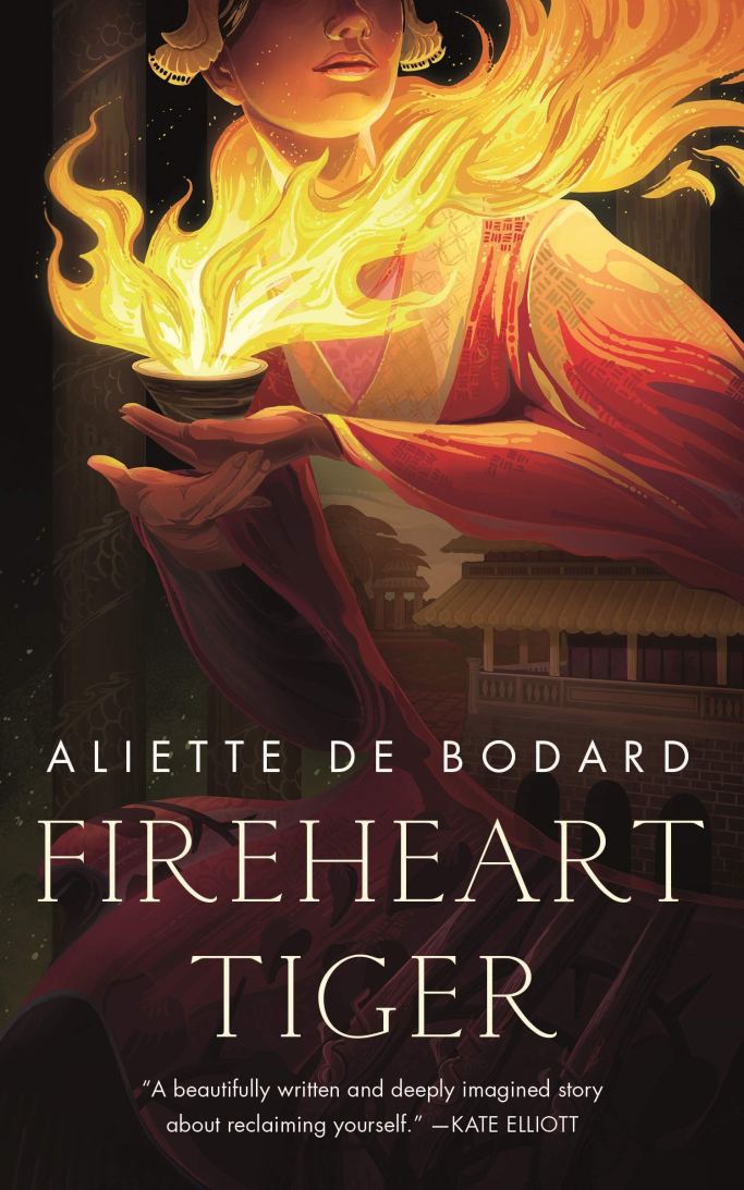 Book cover for Fireheart Tiger by Aliette de Bodard