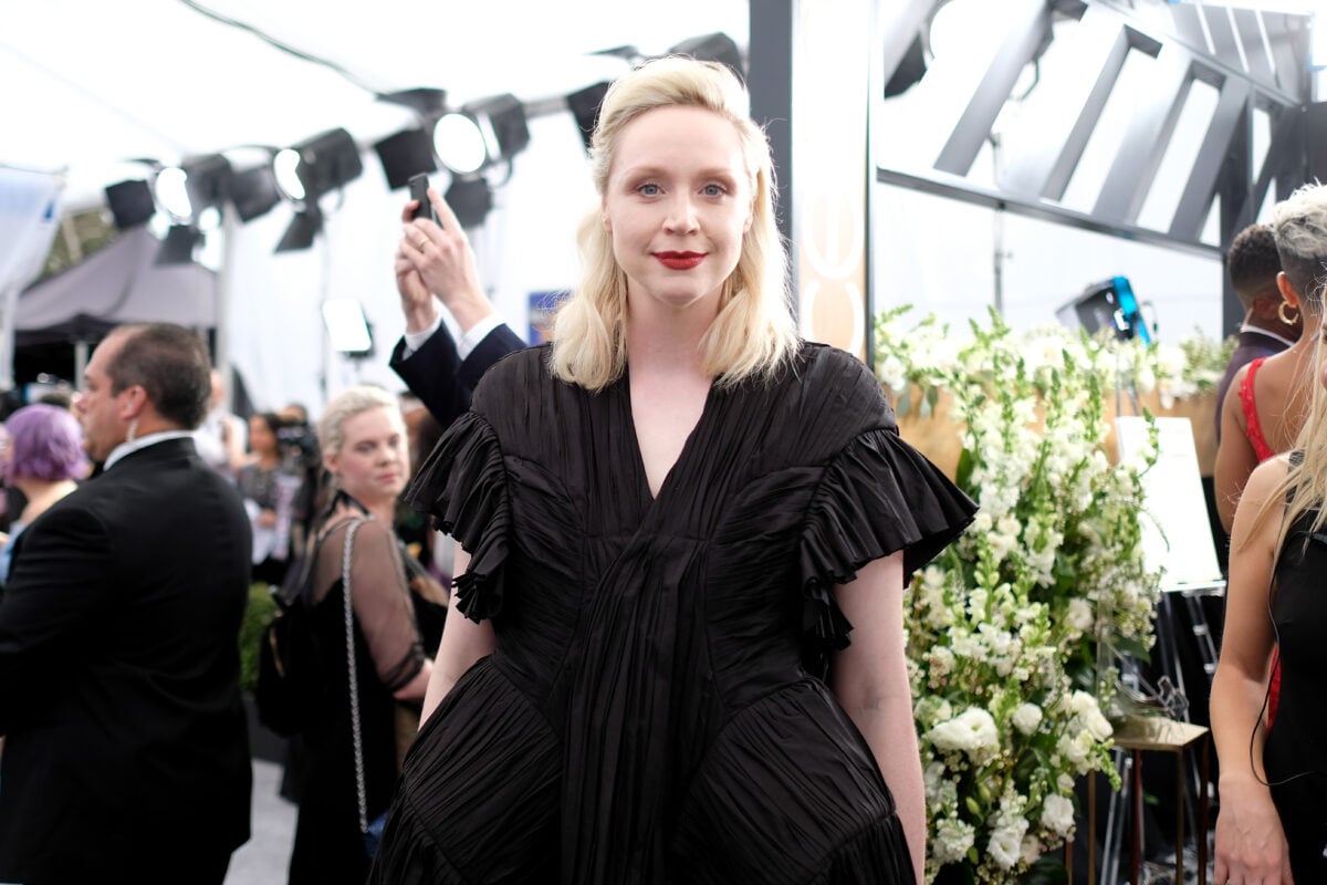 LOS ANGELES, CALIFORNIA - JANUARY 19: Gwendoline Christie attends the 26th Annual Screen Actors Guild Awards at The Shrine Auditorium on January 19, 2020 in Los Angeles, California. 721407 (Photo by Dimitrios Kambouris/Getty Images for Turner)
