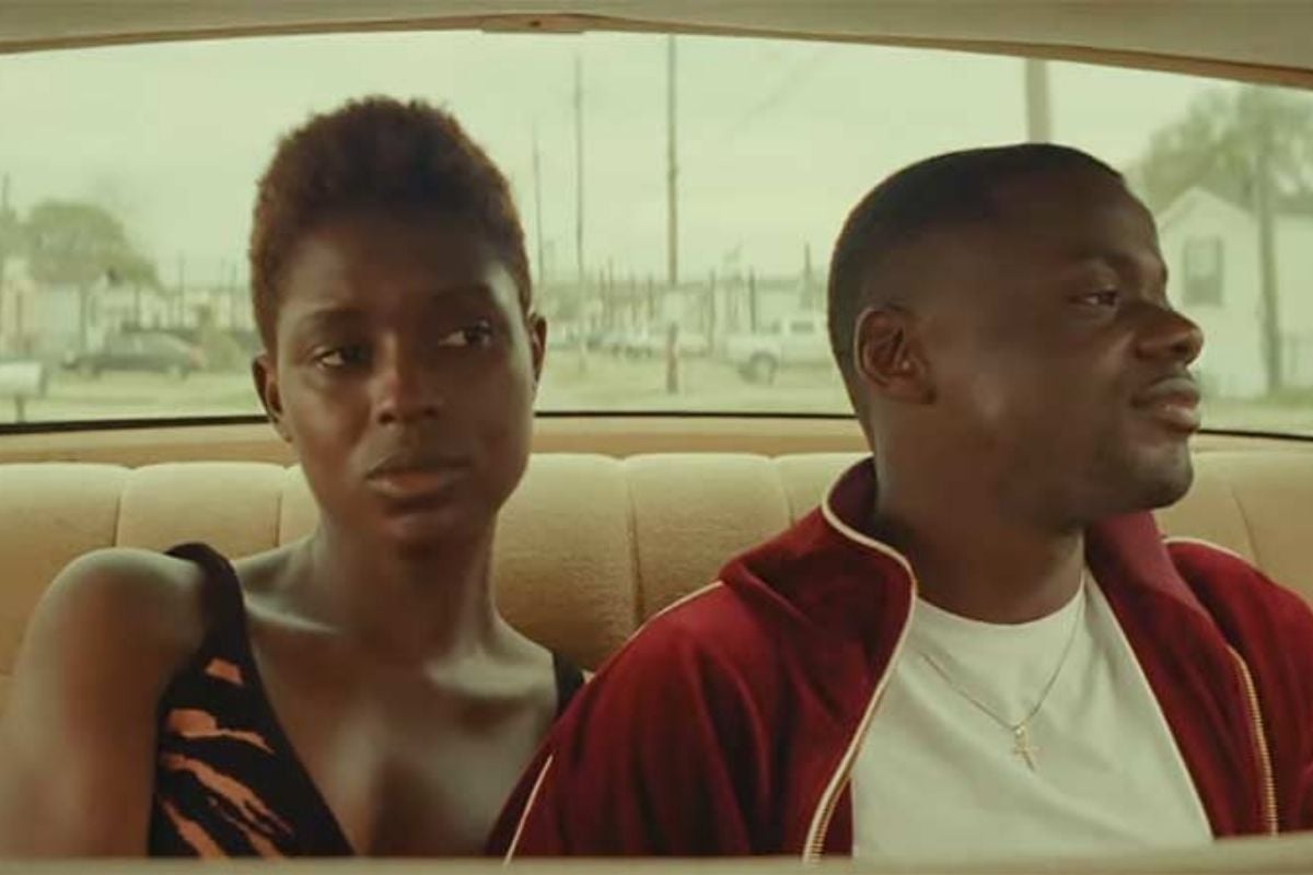 Jodie Turner-Smith and Daniel Kaluuya in Queen and Slim.