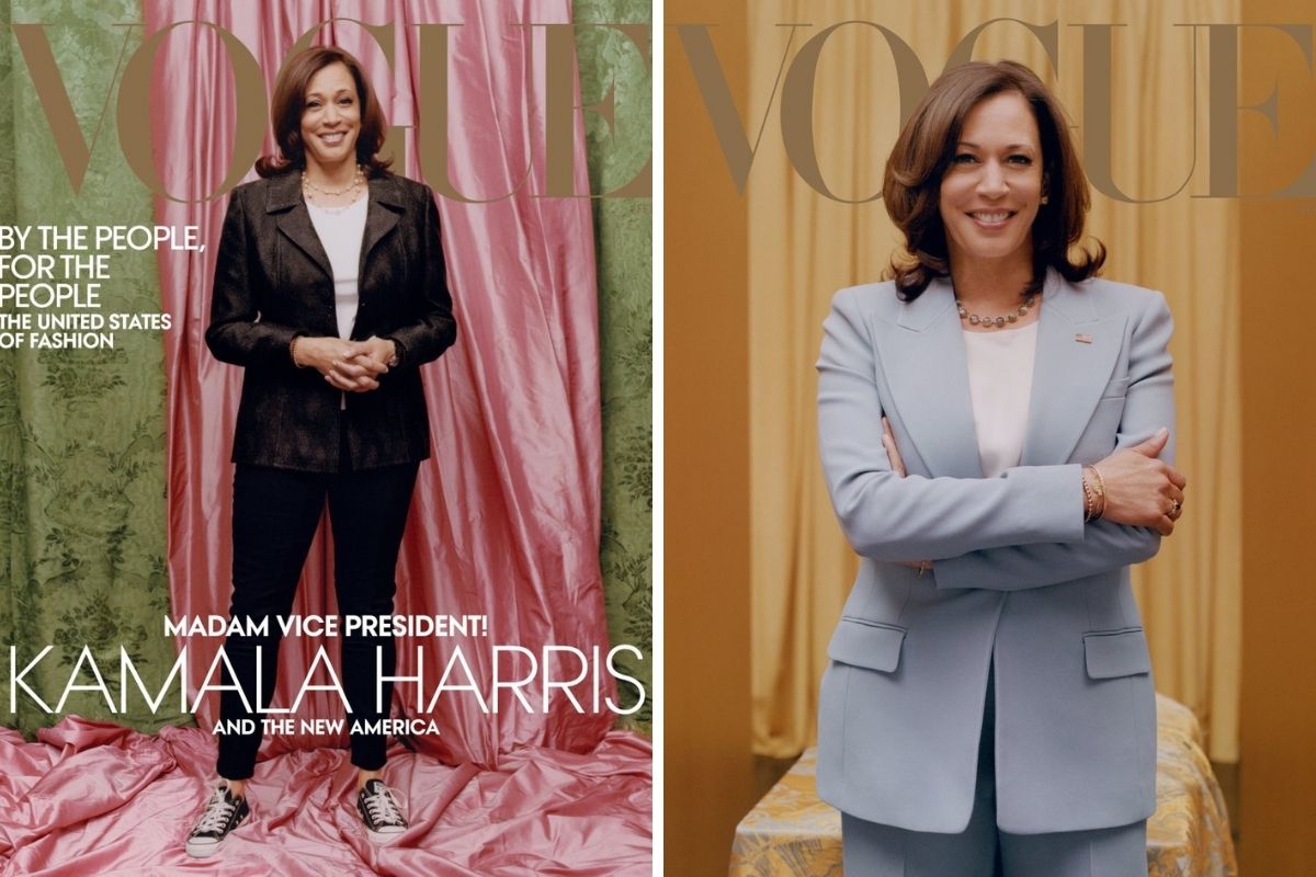 Vice President-Elect Kamala Harris on the cover of Vogue