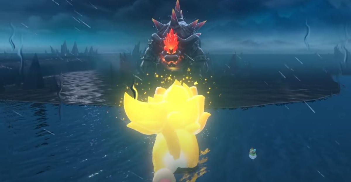 Mario and Bowser face off in Bowser's Fury