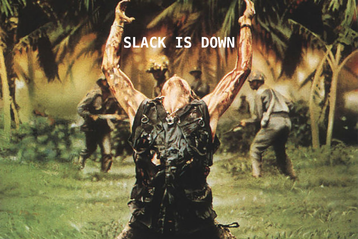 slack is down platoon picture