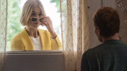 Rosamund Pike in the Netflix trailer for I Care a Lot.