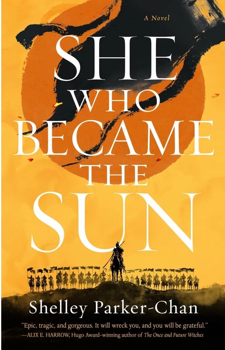 Book cover for She Who Became The Sun by Shelley Parker Chan