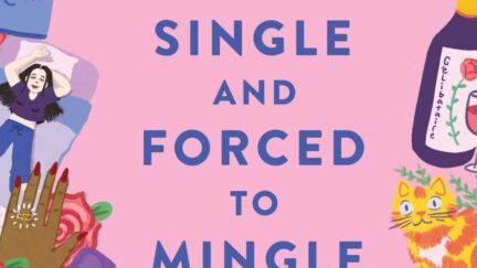Book cover for Single And Forced To Mingle by Melissa Croce