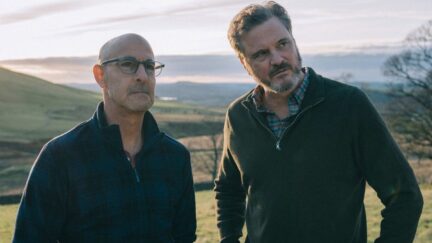 Colin Firth and Stanley Tucci in Supernova