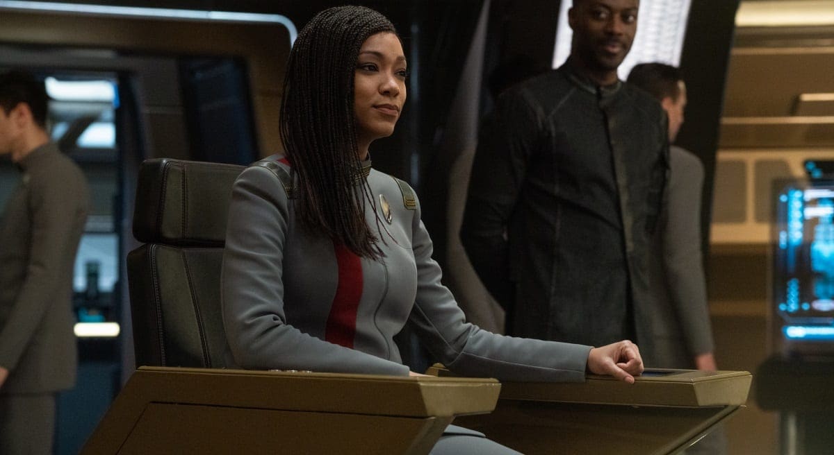 Michael Burnham on Star Trek Discovery