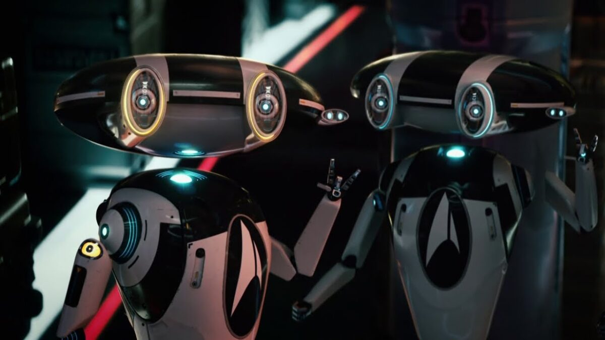 Sphere data droids on Discovery