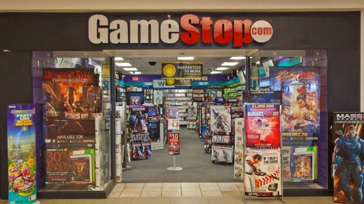 Gamestop storefront