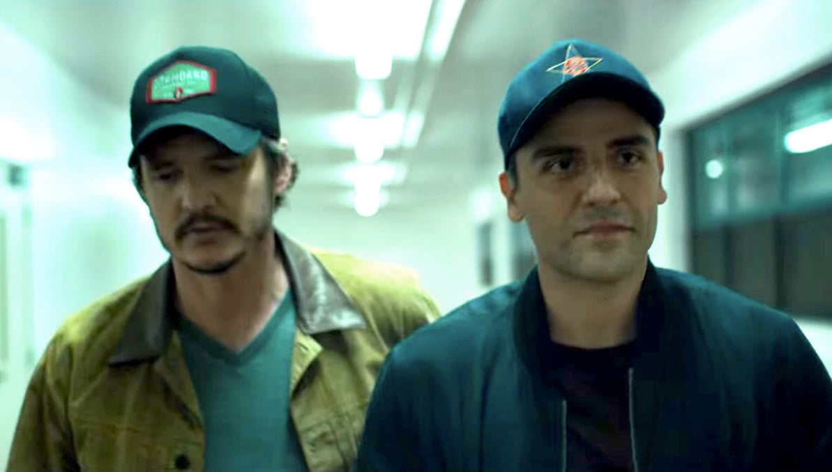 Pedro Pascal and Oscar Isaac in Triple Frontier, a great movie.