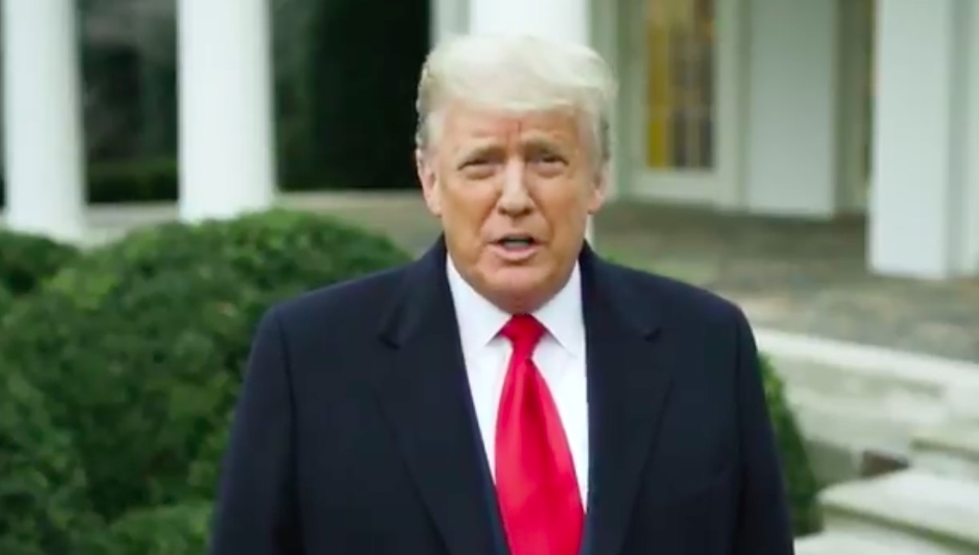 Donald Trump delivers a terrible address to his supporters who stormed the Capitol.