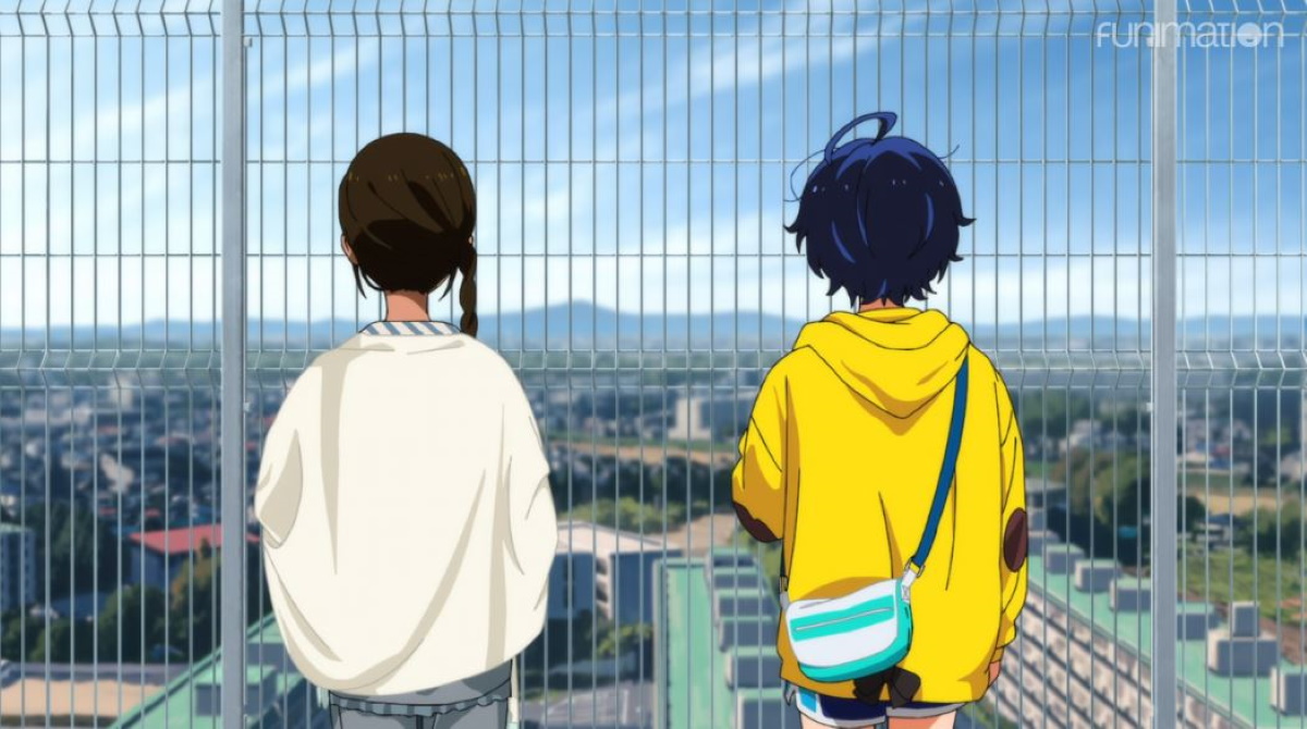 Screencap from Wonder Egg Priority episode 3