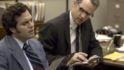 Mark Ruffalo reading a letter