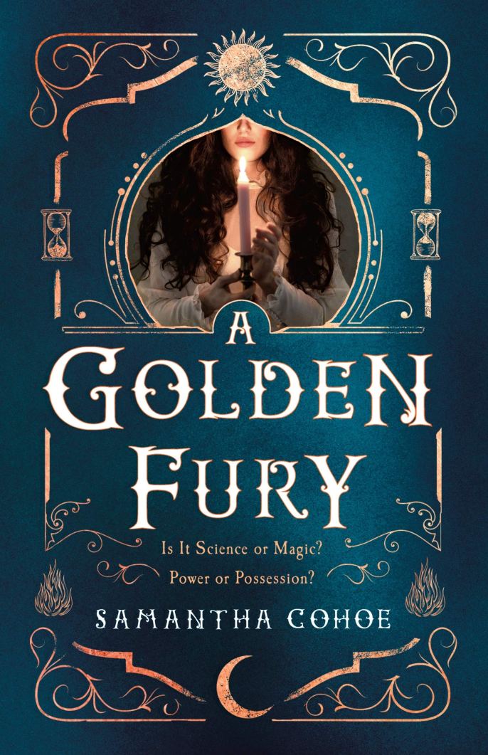Book cover for A Golden Fury by Samantha Cohoe