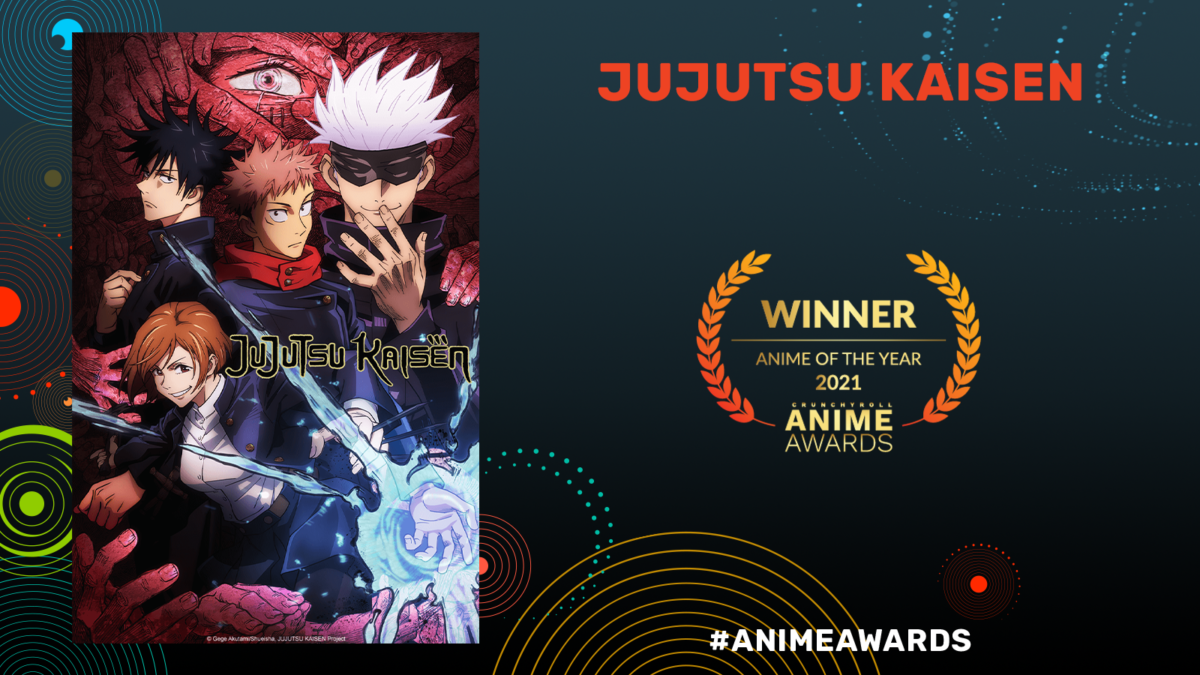 Anime Awards Anime of the Year - JJK