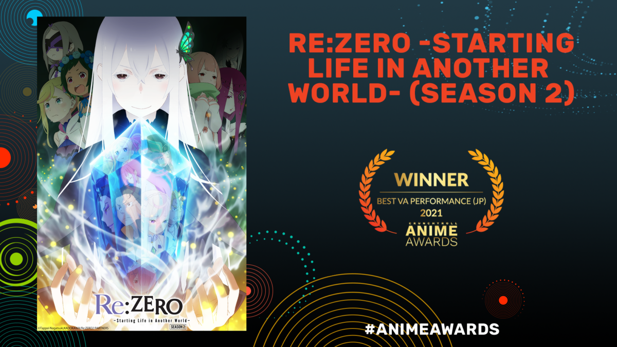 Anime Awards Best VA Performance (JP) - Rezero