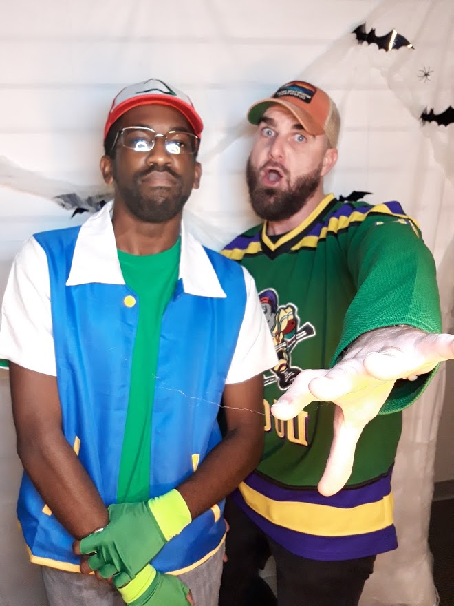 Photo of Rodneil Mitchell (Ash Ketchum/Miles Morales) cosplaying Ash