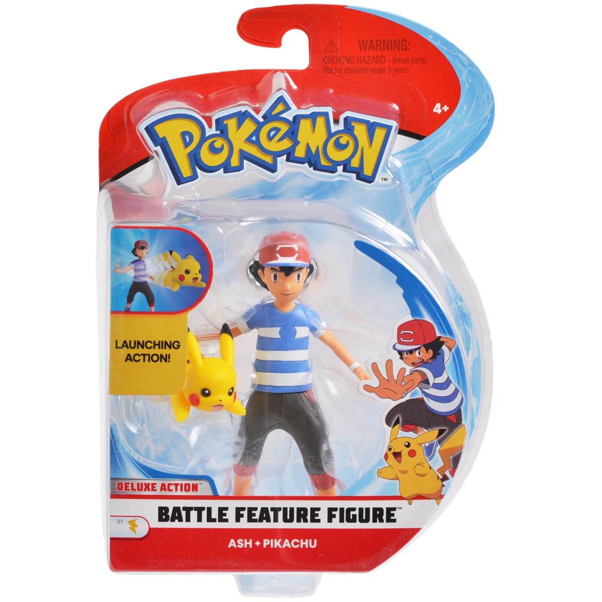 Figure of Ash and Pikachu