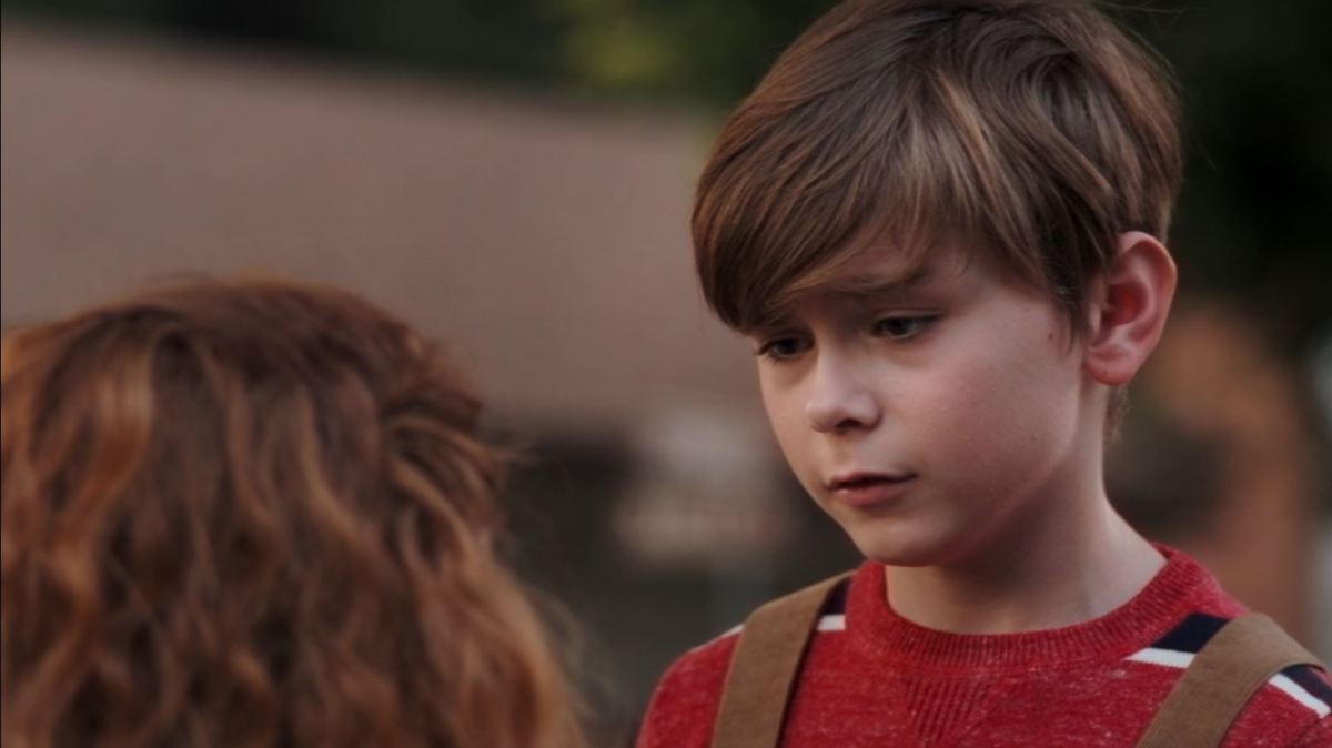 Billy reminding Wanda that she said family is forever