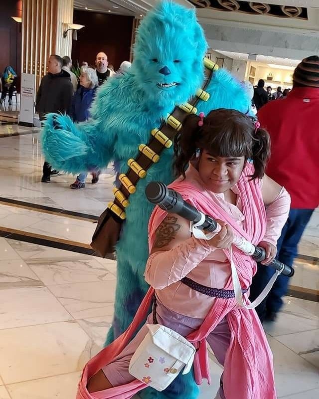The Cosplay Dad mashes up Star Wars and Monsters Inc
