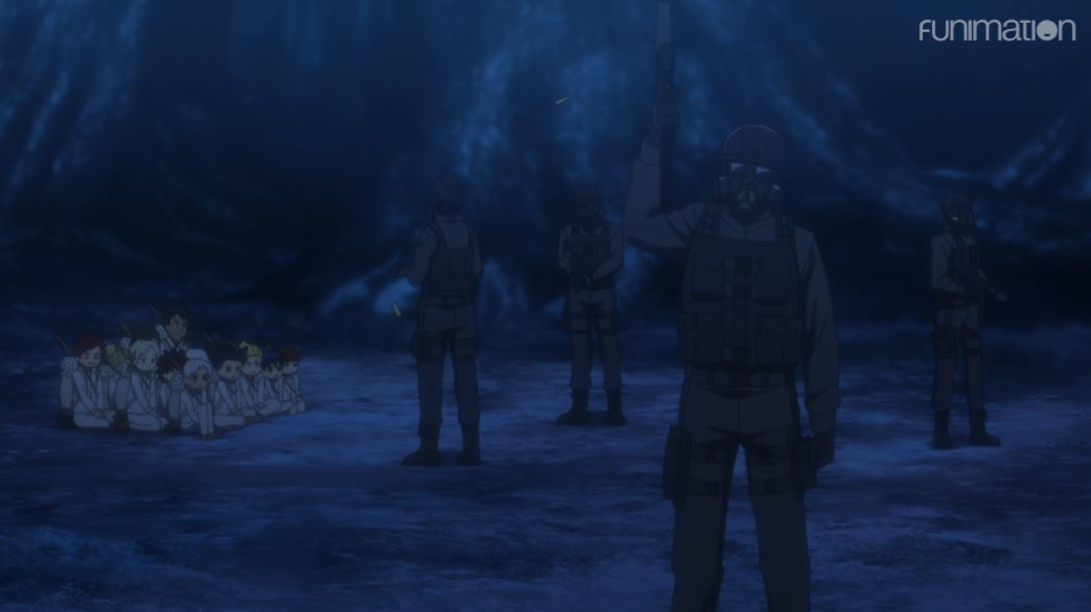 Screenshot from Promised Neverland season 2 episode 4