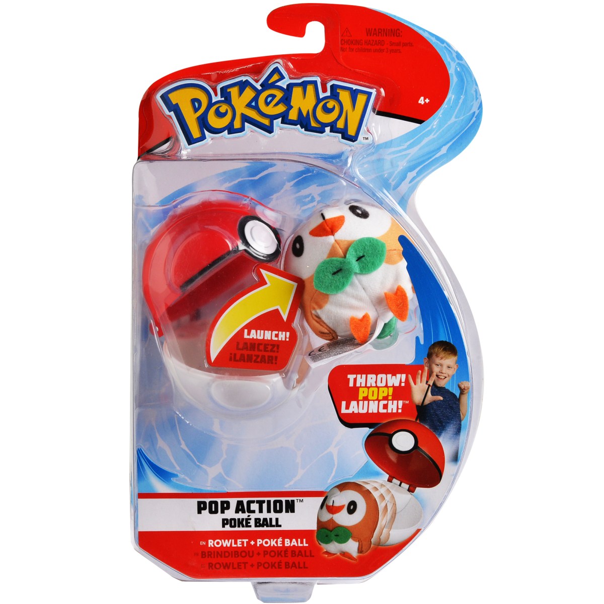 Picture of the Launchable Rowlet toy