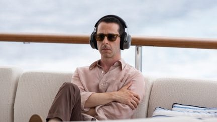 Jeremy Strong as Kendall Roy in Succession