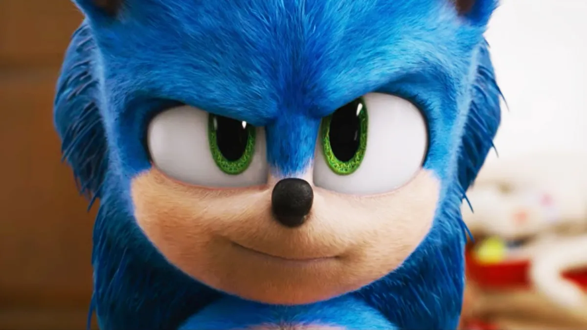 Screenshot from the Sonic the Hedgehog 2020 film