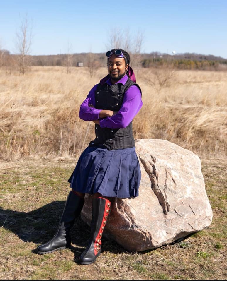 DarkKendoka Yasuke in his Steampunk