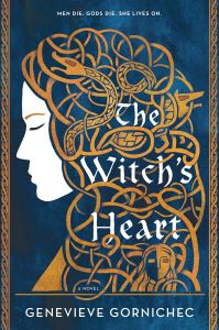 Book cover for The Witch's Heart by Genevieve Gornichec