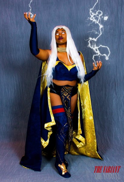 Picture of Picture of Ashley Mika (Afrogeek Cosplay) as Wakandan Storm