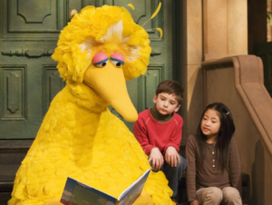Big Bird on Sesame Street