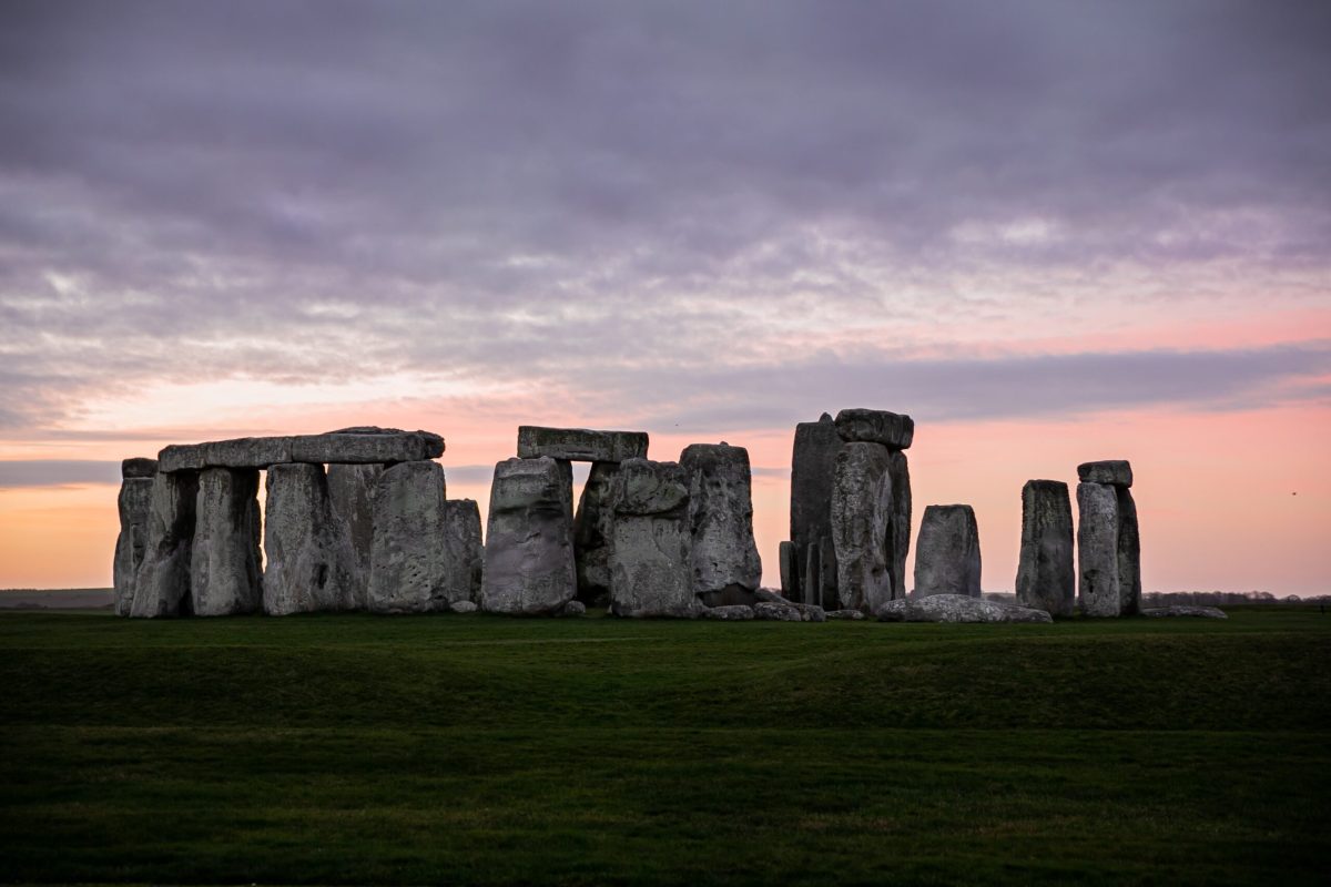 stonehenge at dawn