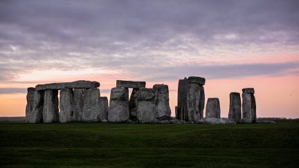 stonehenge at dawn