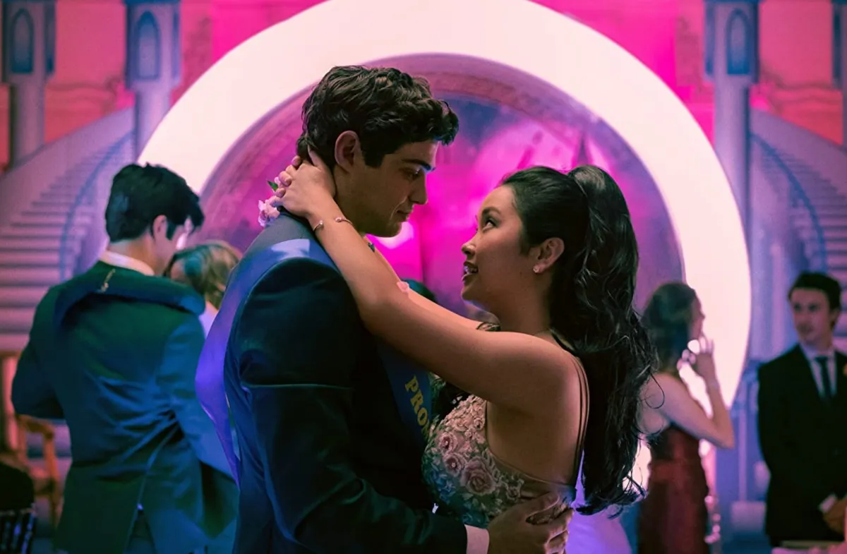 Katie Yu, Noah Centineo, Ross Butler, and Lana Condor in To All the Boys: Always and Forever (2021)