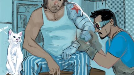 Bucky Barnes and alpine