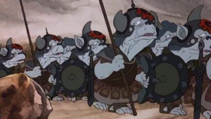 orcs singing about forced labor