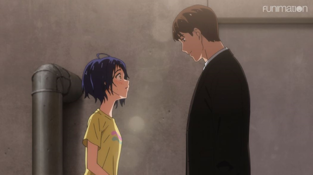 Ai and her teacher in Wonder Egg ep6