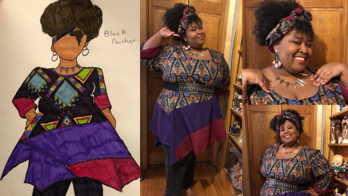 My Black Panther look