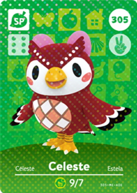 Amiibo card for Celeste