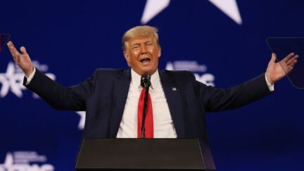 Former failed President Donald Trump at CPAC 2021.