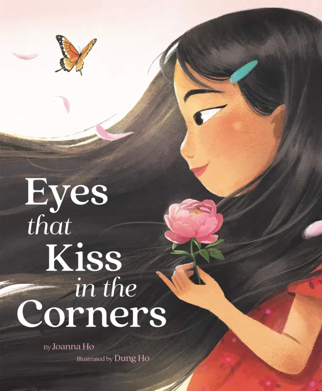 Book cover for Eyes That Kiss At The Corners by Joanna Ho