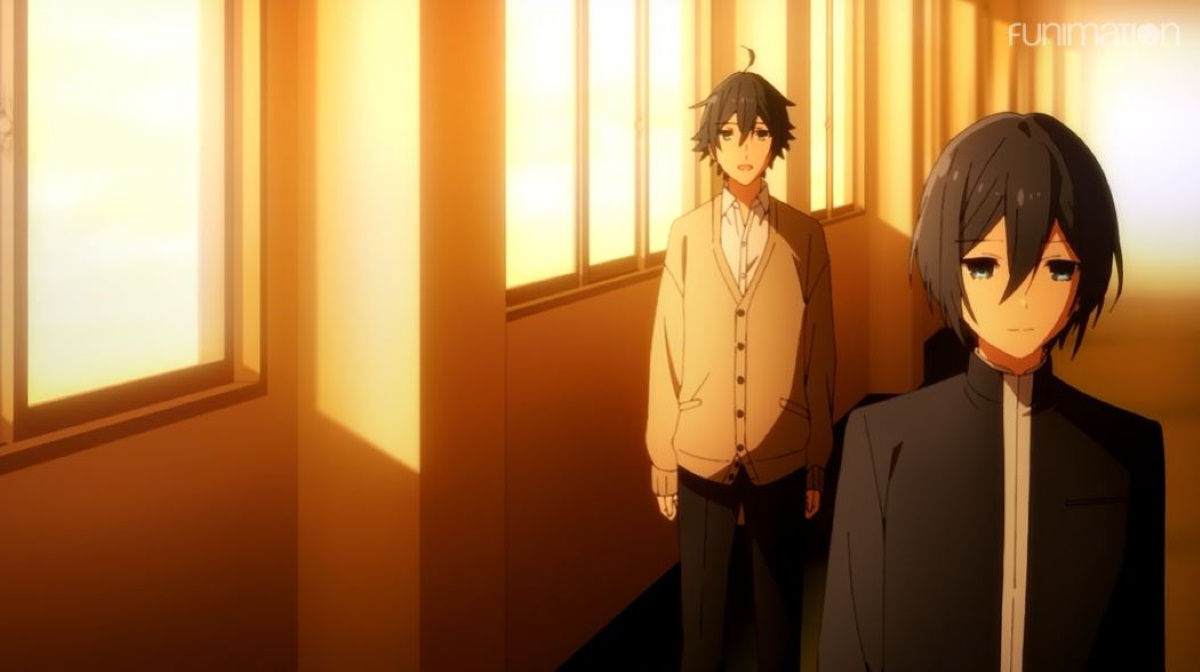 Miya with his younger self