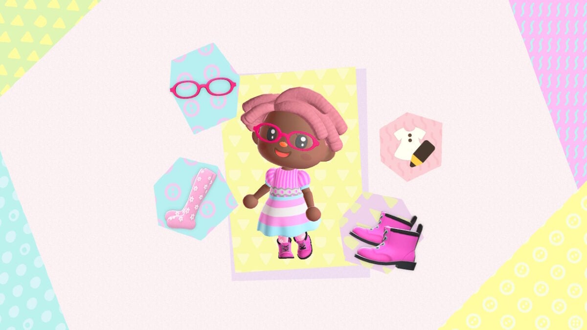 Me as my trans magical girl Prism Pink