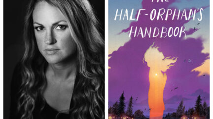 Joan F. Smith and her debut novel, The Half-Orphan's Handbook