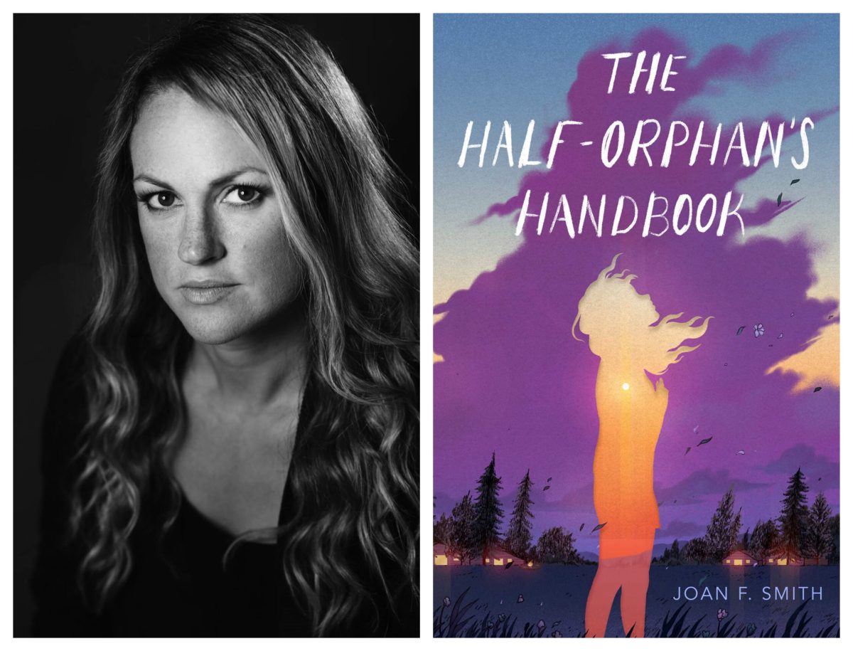 Joan F. Smith and her debut novel, The Half-Orphan's Handbook