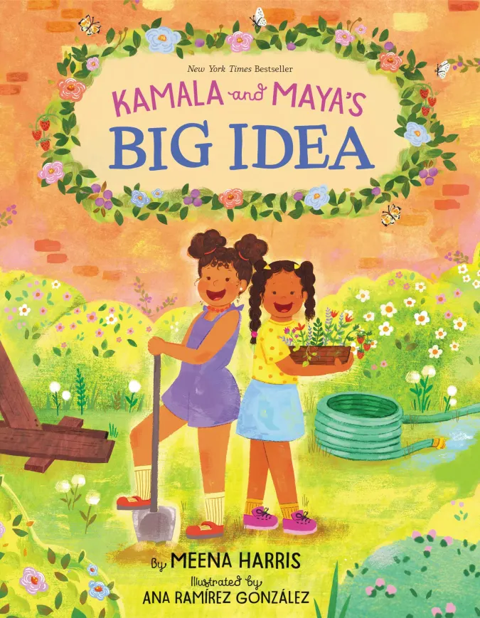 Book cover for Kamala and Maya's Big Idea by Meena Harris