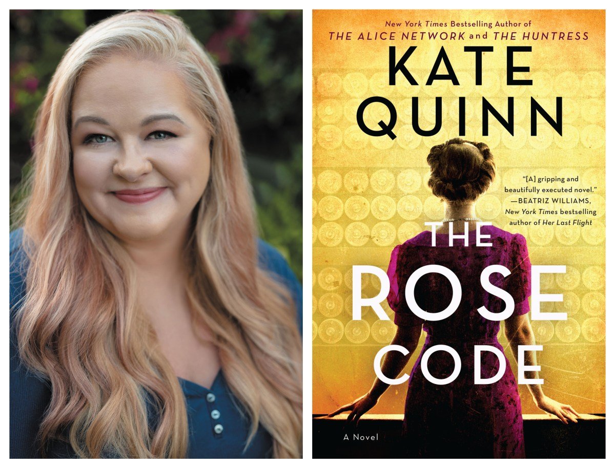 Kate Quinn and her novel, The Rose Code