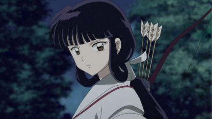 Kikyo from the anime series Inuyasha.