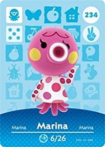 Amiibo card of Marina